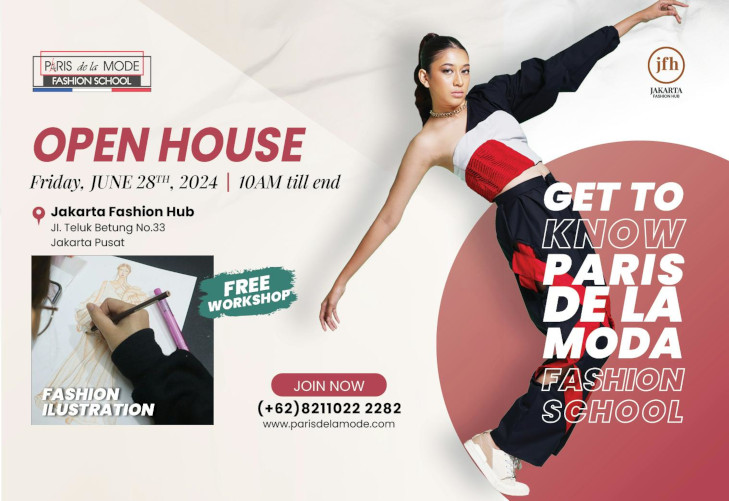 Join Us for an Exciting Open House with Paris De La Mode Fashion School